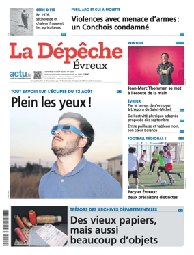 Cover of La Depeche Evreux