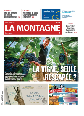 Cover of La Montagne (Vichy)