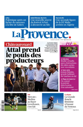 Cover of La Provence Arles