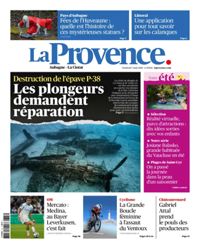 Cover of La Provence Aubagne-La Ciotat