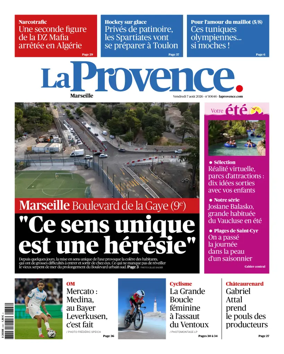 Cover of La Provence Marseille
