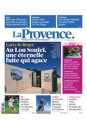 Cover of La Provence Martigues-Istres-Vitrolles-Marignane