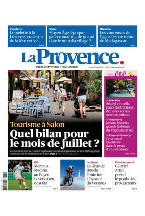 Cover of La Provence Salon-de-Provence / Pays salonais