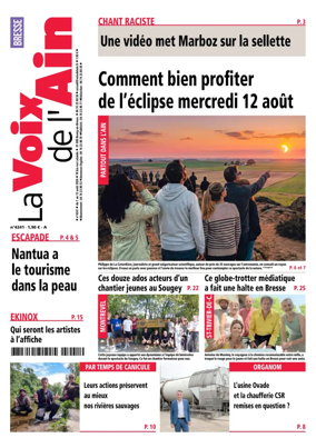 Cover of La Voix de l’Ain Bresse