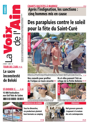Cover of La Voix de l’Ain Dombes