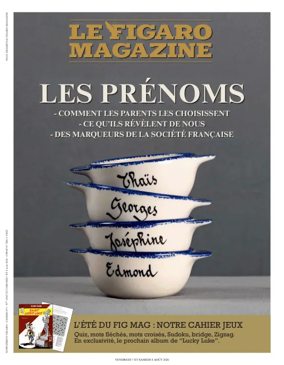 Cover of Le Figaro Magazine