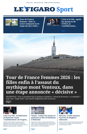 Cover of Le Figaro Sport