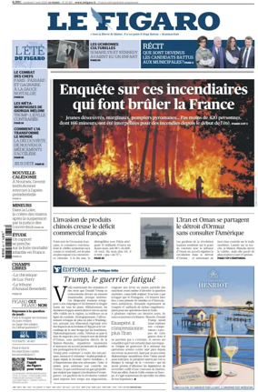 Cover of Le Figaro