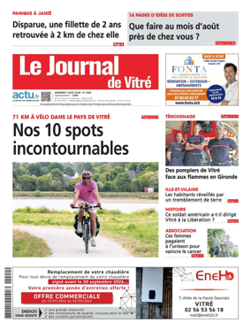 Cover of Le Journal de Vitre