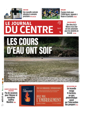 Cover of Le Journal du Centre