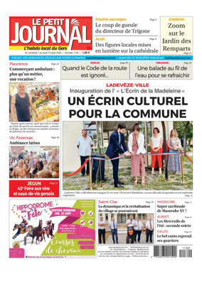 Cover of Le Petit Journal - L'hebdo local du Gers