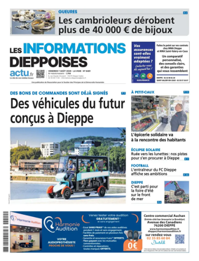 Cover of Les Informations Dieppoises