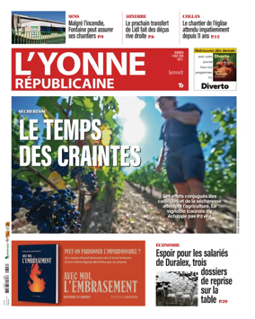 Cover of L'Yonne Republicaine