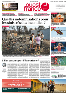 Cover of Ouest France (Caen - Bayeux - Falaise - Vire)