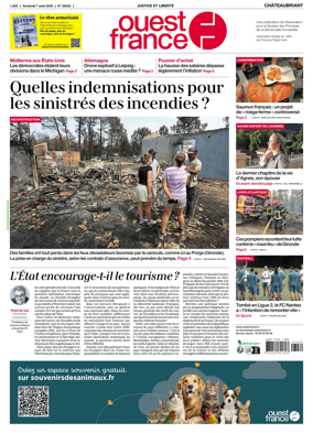 Cover of Ouest France (Chateaubriant)