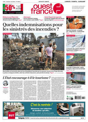 Cover of Ouest-France (Lannion / Paimpol / Guingamp)