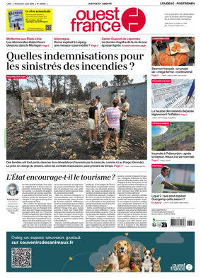 Cover of Ouest France (Loudeac / Rostrenen)