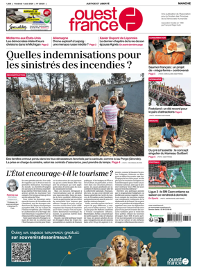 Cover of Ouest France (Manche)