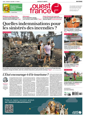 Cover of Ouest France (Mayenne)