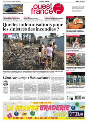 Cover of Ouest France (Pornic / Pays de Retz)