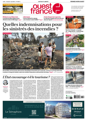 Cover of Ouest-France (Rennes Nord-Ouest)