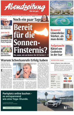 Cover of Abendzeitung Munchen