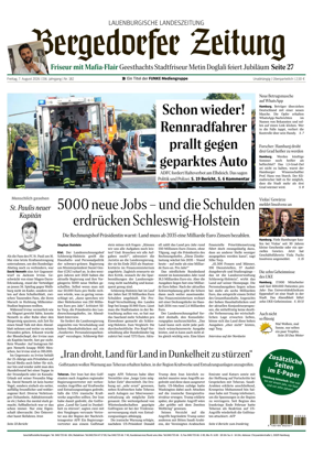 Cover of Bergedorfer Zeitung
