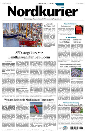 Cover of Demminer Zeitung