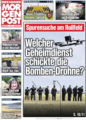 Cover of Dresdner Morgenpost