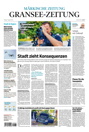 Cover of Gransee-Zeitung