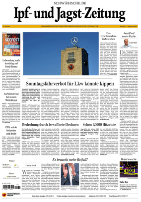 Cover of Ipf- und Jagst-Zeitung