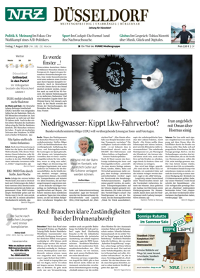 Cover of Neue Rhein Zeitung (Dusseldorf)