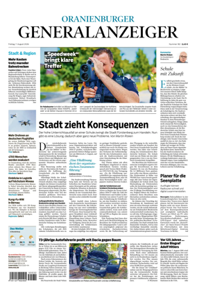 Cover of Oranienburger Generalanzeiger