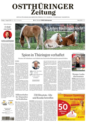 Cover of Ostthuringer Zeitung (Schleiz)