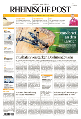 Cover of Rheinische Post Krefeld Kempen