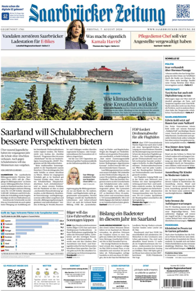 Cover of Saarbruecker Zeitung