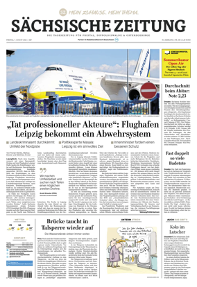 Cover of Sachsische Zeitung (Freital Dippoldiswalde & Osterzgebirge)