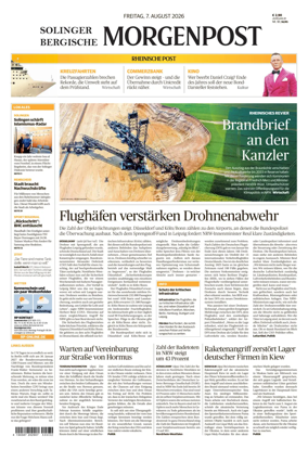 Cover of Solinger Bergische Morgenpost/Remscheid