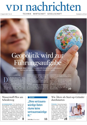 Cover of VDI Nachrichten
