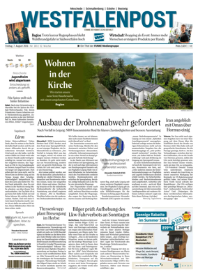 Cover of Westfalenpost (Meschede)