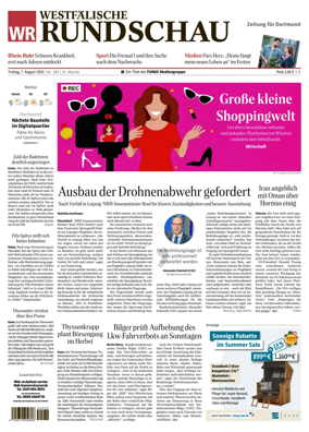Cover of Westfalische Rundschau (Dortmund-Sud II)