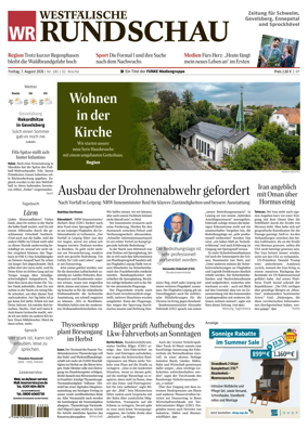 Cover of Westfalische Rundschau (Ennepetal)