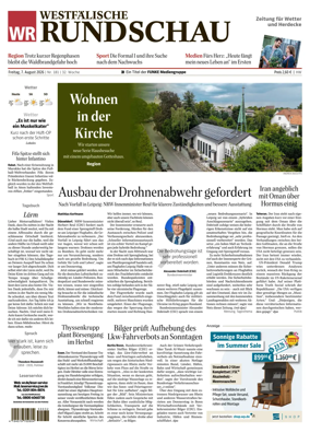 Cover of Westfalische Rundschau (Wetter)