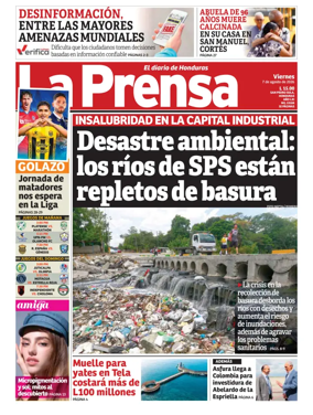 Cover of Diario La Prensa