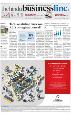Cover of BusinessLine (Delhi)