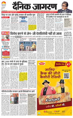 Cover of Dainik Jagran - Silliguri