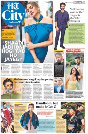 Cover of Hindustan Times (Lucknow) - Live