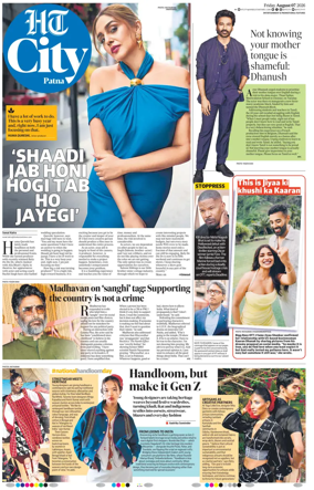 Cover of Hindustan Times (Patna) - Live