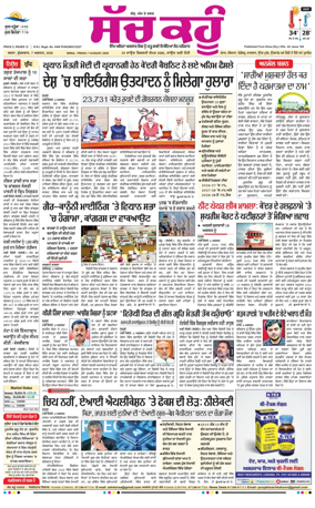 Cover of Sach Kahoon Punjabi