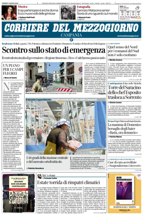 Cover of Corriere del Mezzogiorno (Campania)